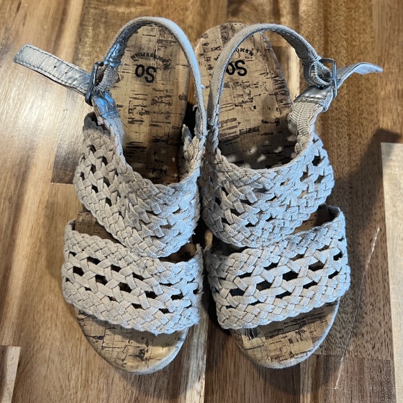 SO WEDGE SANDALS GIRLS - Picture 3 of 6